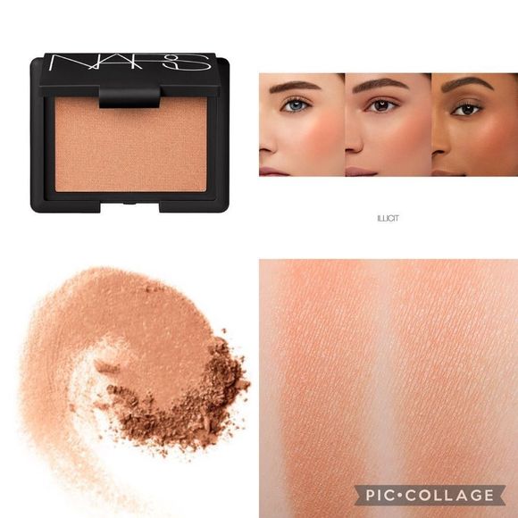 NARS COSMETICS BLUSH - ILLICIT (PEACHY NUDE) - NEW IN BOX - Picture 1 of 12